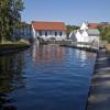 Das Kraftwerk am Fabrikkanal in Göggingen wurde 1885 in Betrieb genommen.