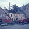 Der Brand beim Froschermayr 1961 am Stadtplatz war einer der größten Brände in Aichach. 