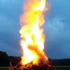 Das Johannisfeuer des Historischen Bürgervereins Gundelfingen (Archivbild) haben Jugendliche vorzeitig entfacht. 
