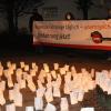 Ein Lichtermeer und Transparente: Bürger aus Mühlhausen, aber auch aus der ganzen Gemeinde Affing demonstrierten schon mehrfach.