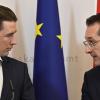 Die restriktive Migrationspolitik, die Kanzler Kurz (links) und sein Vize Strache vertreten, gefällt vielen Österreichern besser als der Merkel-Kurs. 