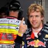 Nervenstarker Vettel holt Pole in letzter Sekunde