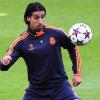 Real Madrids Sami Khedira ist wieder ins Mannschaftstraining eingestiegen.