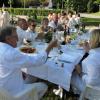 Eine französische Institution ist auch hierzulande sehr beliebt. Zum Diner en blanc in Straß trafen sich wieder die Freunde des Edelpicknicks. 	