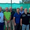 Die Herren 60 des SV Münsterhausen: (von links) Alois Alt, Helmut Atzkern, Georg Schlauch, Fanz Hack, Wolfgang Rieger, Johann Konrad, Dieter Mikolayczak, Paul Konrad, Fritz Gumpinger und Winfried Ott. 	