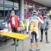 Willkommen war den Teilnehmern der Radtourenfahrt nach ihrer Rückkehr das Erfrischungsgetränk, das der RSV Thannhausen kostenlos anbot.  