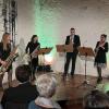 Dass ein Saxofon mehr kann als Jazz, hat die Gruppe Sax Ventura im Reimlinger Konzertstadl gezeigt.