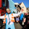 Sonne satt und strahlende Gesichter: Der Faschingsumzug in Offingen lockte viele Besucherinnen und Besucher an.