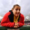 Kritischer Blick: Hammerwerferin Kathrin Klaas bei der Leichtathletik-WM in London.