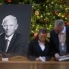 Schäuble ist am zweiten Weihnachtstag gestorben. Nun wurde an ihn in großem Rahmen erinnert.