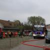 Die Feuerwehr rückte zu einem Brand in einem Augsburger Altenheim aus.