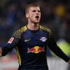 Nationalspieler Timo Werner spielt am Dienstagabend mit RB Leipzig in Augsburg.