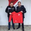 TSV-Abteilungsleiter Stefan Mayershofer (links) freut sich schon auf Neu-Trainer Christoph Wirth (rechts). 	 	