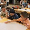 Die Grundschule Untermeitingen beteiligte sich zum ersten Mal am „schwäbischen Team-Wettbewerb Mathematik“. 	