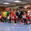 Finale Sparkassen Cup 2022 Landkreismeisterschaft 2022 in Günzburg Finale Sparkassen Cup 2022 Landkreismeisterschaft 2022 in Günzburg; hier die Qualifizieten Teams vor Tunierbeginn 