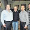 Der neue Vorstand des TSV Ebermergen: (von links) Andreas Kühne, Gerhard Ganzenmüller, Volker Falch, Peter Eigner und Günter Hertle. 