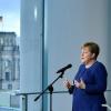 Bundeskanzlerin Angela Merkel (CDU) stellt weitere Maßnahmen im Kampf gegen das Coronavirus vor.