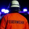 16 Feuerwehrleute waren in Zusmarshausen im Einsatz, um einen brennenden Kamin zu kontrollieren. 