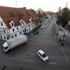 Verändern muss die Stadt Gersthofen ihre Pläne für eine Verkehrsberuhigung in der Bahnhofstraße und den Umbau der Strasser-Kreuzung.  	