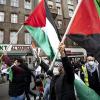 Bei einer Demonstration gegen das Vorgehen Israels am Gaza wurden in Berlin judenfeindliche Parolen gerufen.