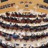 Der bayerische Landtag im Münchner Maximilianeum wird am 8. Oktober neu gewählt. Aktuell umfasst das Parlament 205 Abgeordnete.