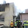 Am Donnerstagabend brach in einem Haus in der Karl-Mantel-Straße ein Brand aus. 