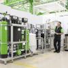 Hier entsteht die Basis für die Wasserstoff-Erzeugung: Das Unternehmen Grünbeck liefert Entsalzungsanlagen für Elektrolyseure. 