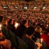 Tausende Gläubige haben sich am Samstagabend in der Donau-Arena zu einem Abendgebet eingefunden.