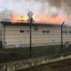 Die Explosion in Österreich löste einen Großbrand aus.