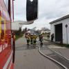 Knapp 40 Feuerwehrleute sind am Montagmorgen zu einem Brand am Schülerwohnheim der Höchstädter Berufsschule ausgerückt.