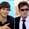 Ashton Kutcher (l.) ist Nachfolger von Charlie Sheen bei Two and a Half Men.