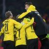 Borussia Dortmund ist nach einem Elfmeterkrimi ins Pokal-Viertelfinale eingezogen.