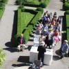 An bestimmten Tagen sind Hochzeiten im Garten des Medizinhistorischen Museums Ingolstadt möglich. 
