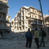 Nur noch Ruinen stehen in Aleppo.