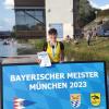 Auch Martha Fischbach gewann einen Landestitel für den Rudernachwuchs von der Donau. Fotos: F. Glas