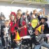 Sind wir nicht furchterregend? 20 Kinder feierten in wilden Kostümen eine schaurige Halloweenparty im Neusässer Jugendkulturhaus Stereoton.  