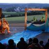 Magisch dieser Theaterabend des Eukitea mit dem Drachen Barzun auf der Waldbühne in Diedorf-Anhausen.  	