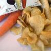 Auch aus Karotten lassen sich leckere Gemüsechips machen