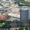 Auf dem Gaswerk-Areal in Oberhausen wurde früher Gas erzeugt und gelagert. Nun wird das Areal zum Kreativ-Quartier entwickelt. 	