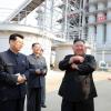 Kim Jong Un soll an einer Zeremonie zur Fertigstellung einer Düngemittelfabrik teilgenommen haben.