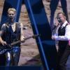 Mittlerweile bestehen Depeche Mode nur noch aus Martin Gore (links) und Dave Gahan. In München zeigen sie, wie gut sie mittlerweile haronieren. 