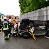 Ein Unfall auf der B28 in Neu-Ulm hatte massive Auswirkungen auf den Verkehr. Es kam zu immensem Stau.