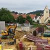 Wo einst das alte Rathaus stand, entsteht ein neuer Kindergarten samt Kreativwerkstatt.