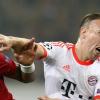 Der Einsatz von Bayern-Star Franck Ribéry ist fraglich. Foto: Ian Langsdon dpa