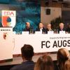 Bei seiner ersten Jahreshauptversammlung als FCA-Vorstandsvorsitzender ging Markus Krapf auch noch einmal auf die Ära seines Vorgängers Klaus Hofmann ein.