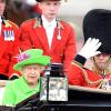 Queen Elizabeth II. und Prinz Philip zur Geburtstagsparade «Trooping the Colour», Anfang Mai 2016.