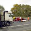 Bei einem Unfall auf der A 96 bei Türkheim wurden am Montagabend drei Personen leicht verletzt. Die Autobahn war in Fahrtrichtung München für mehrere Stunden gesperrt.