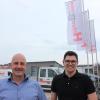 Die Firma Hillenbrand Betonbau GmbH aus Edelstetten hat die insolvente Firma Bornschlegl in Kammeltal gekauft. Die Geschäftsführer Martin Hillenbrand (links) und Thomas Schwarz.