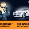 Sixt setzt wieder auf seine bekannte Werbe-Masche:  Anzeigen mit Prominenten zu aktuellen Ereignissen