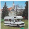 Ab 1980er:  Immer mehr Wohnmobile tauchen auf den Straßen auf, zum Beispiel der Alkoven-Camper von Fendt. 
